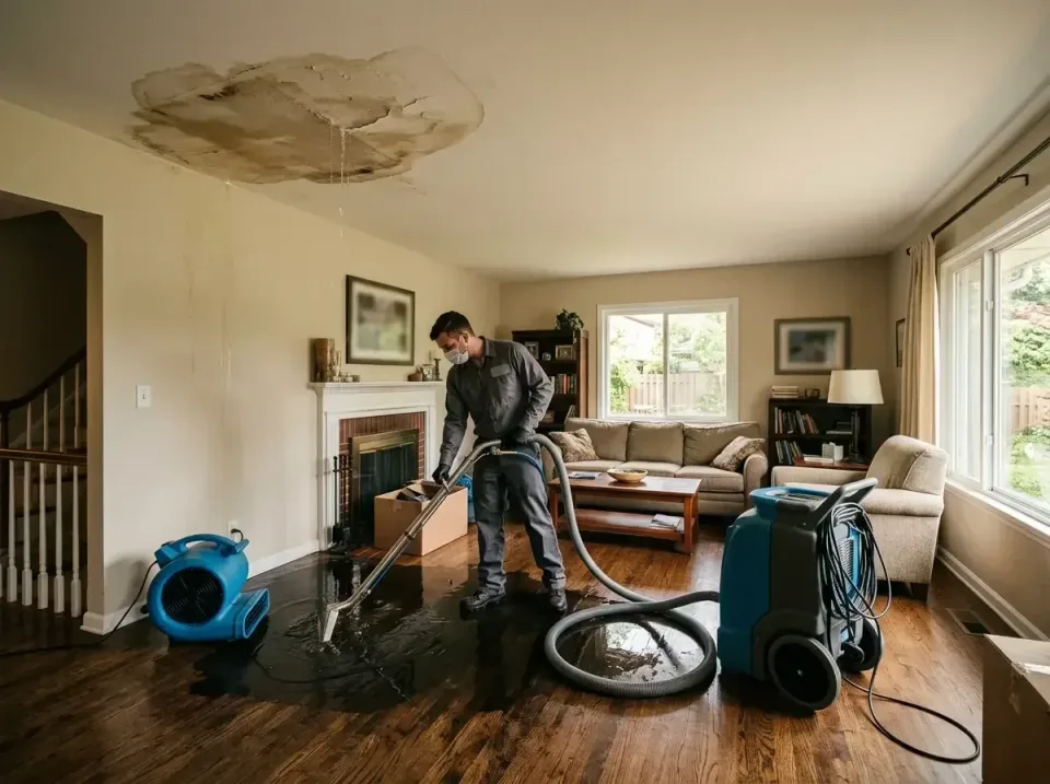 attic-pipe-burst-ceiling-drip-008 — frequently asked questions, Water Damage Restoration & Carpet Care in Leisure Knoll, NJ